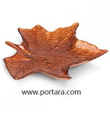 Maple Leaf Glass Plate ~ Favor Idea