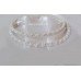 Adorable White Rope Embroidered Wedding Crowns Stephana with Pearls