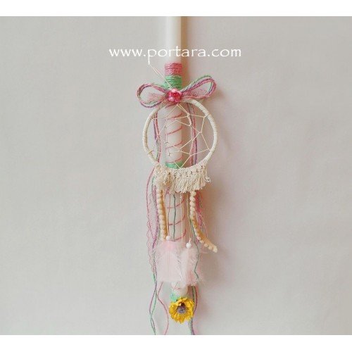 The Little Girl Dream Catcher Easter Candle ~ Labatha