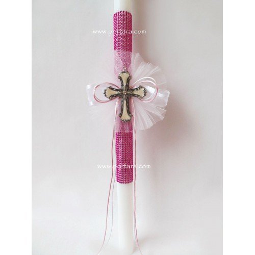 Lovely Baptism Christening Candle~Girls 
