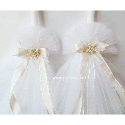 Simple Beauty Wedding Candles ~ Lambathes  
