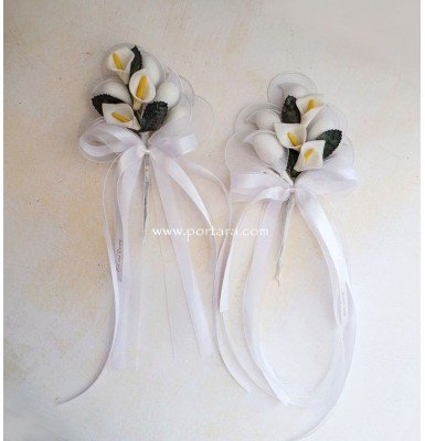 Porcelain Like Calla Lilies Wedding Favors