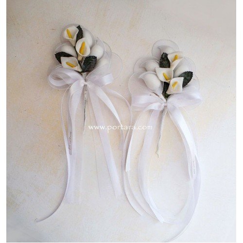 Porcelain Like Calla Lilies Wedding Favors