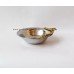 Golden Vine Stainless Steel Hammered Nut Bowl ~ Favor Idea