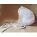 Stunning Off White Hand Embroidery Lace Baby Girl Christening Long Dress