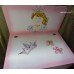 Girl's Wooden Trunk Hand Painted Box