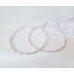 Silver Rose Wedding Crowns with Swarovski Crystals