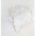 Silver and Pearls Wedding Crowns ~ Stephana