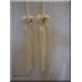Porcelain Calla Lilly Candles for the Bride and Groom ~ Lambades