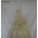 Spectacular Wedding Candles with Silk & Organza ~ Lambathes