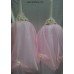 Elegant Sheer Organza Wedding Candles ~ Lambathes Gamos