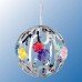Large Crystal Ball with Austrian Crystals Ornament 