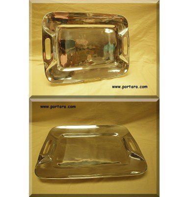 Rectangular Tray with Handles