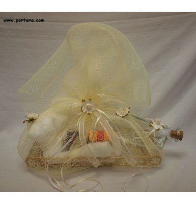 Golden Beauty Anointing Oil Basket ~ Unisex