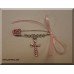 Pink Swarovski Crystal Safety Pin Christening Witness Pins Martyrika