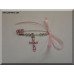 Pink Swarovski Crystal Safety Pin Christening Witness Pins Martyrika
