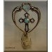 Cross in Heart 24K Gold Plated with Genuine Austrian Swarovski Crystals Night Light