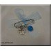 Light Blue Eye Christening Baptism Witness Pin Martyrika ~ Unisex