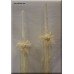 Simple Orthodox Wedding Candles ~ Lambathes  