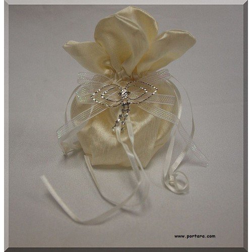 Amazing Silky Ivory Beauty Bomboniere Gift Favor