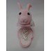 Gift Bunny Pendant Inside Velour Keepsake Box 