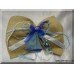 Gouria ~ Lucky Carms Exquisite Blue Boat Baptism Favors