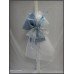 Adorable Silver Beauty Christening Baptism Candle