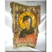 Saint Dionysios Icon on Real Bark ~ "The Saint of Forgiveness"