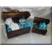 Classy Treasure Chest Anointing Oil Bottle and Soap Set ~ Unisex