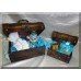 Classy Treasure Chest Anointing Oil Bottle and Soap Set ~ Unisex