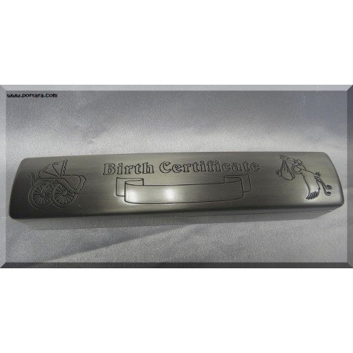 Baby Birth Certificate Shower Gift