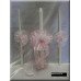 Light Pink Cute Christening Baptism Candle ~ Unisex 