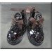 Baby Shoes with Swarovski Crystals