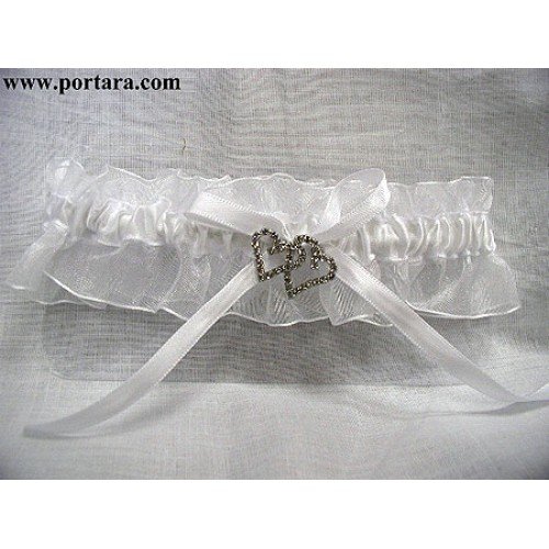 Intertwined Hearts Garter