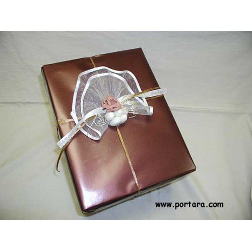 Shimmer Frost Chocolate Wrapping Idea