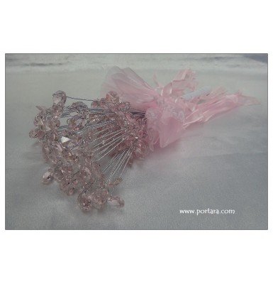 Light Pink Crystal Sparkling Bouquet