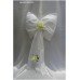 White Beauty Christening Baptism Candles with Swarovski Crystals