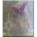Artistic Butterfly with Crystals Christening Baptism Candle ~ Lambatha