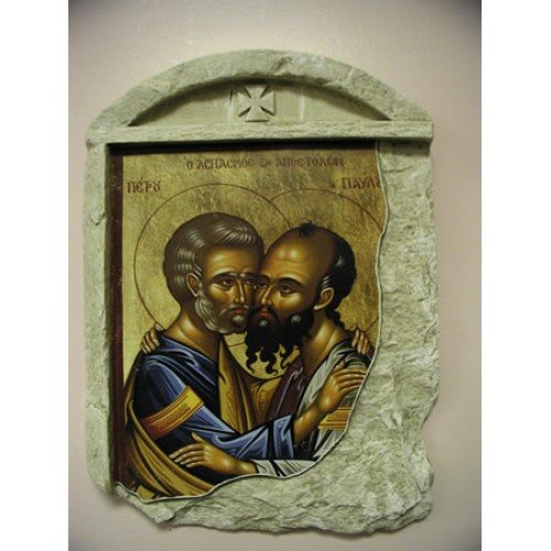 Peter and Paul the Apostles on Stone