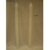 Stunning White Candles with Swarovski Crystals AB for the Bride and the Groom