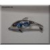 Dolphin Chrome Plated with Austrian Crystals Gift Favor Idea