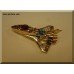 24K Gold Plated Space Shuttle with Austrian Crystals Gift Favor Idea