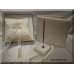 A Sparkling Swarovski Crystal Beauty Guest Book with Pen and Pillow Set in Ivory