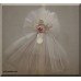 Christening Baptism Candles with Cross ~ Unisex