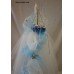 Gorgeous Nautical Theme Christening Baptism Candle ~ Lambatha