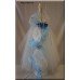 Gorgeous Nautical Theme Christening Baptism Candle ~ Lambatha