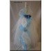 Gorgeous Nautical Theme Christening Baptism Candle ~ Lambatha