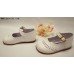 Flower Blossoms Girls Shoes in White Color