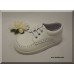 Adorable Boys White Leather Shoes with Simple Design