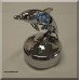 Large Dolphin Chrome Plated Music Box Gift Favor Large Dolphin Chrome Plated Music Box Gift Favor
